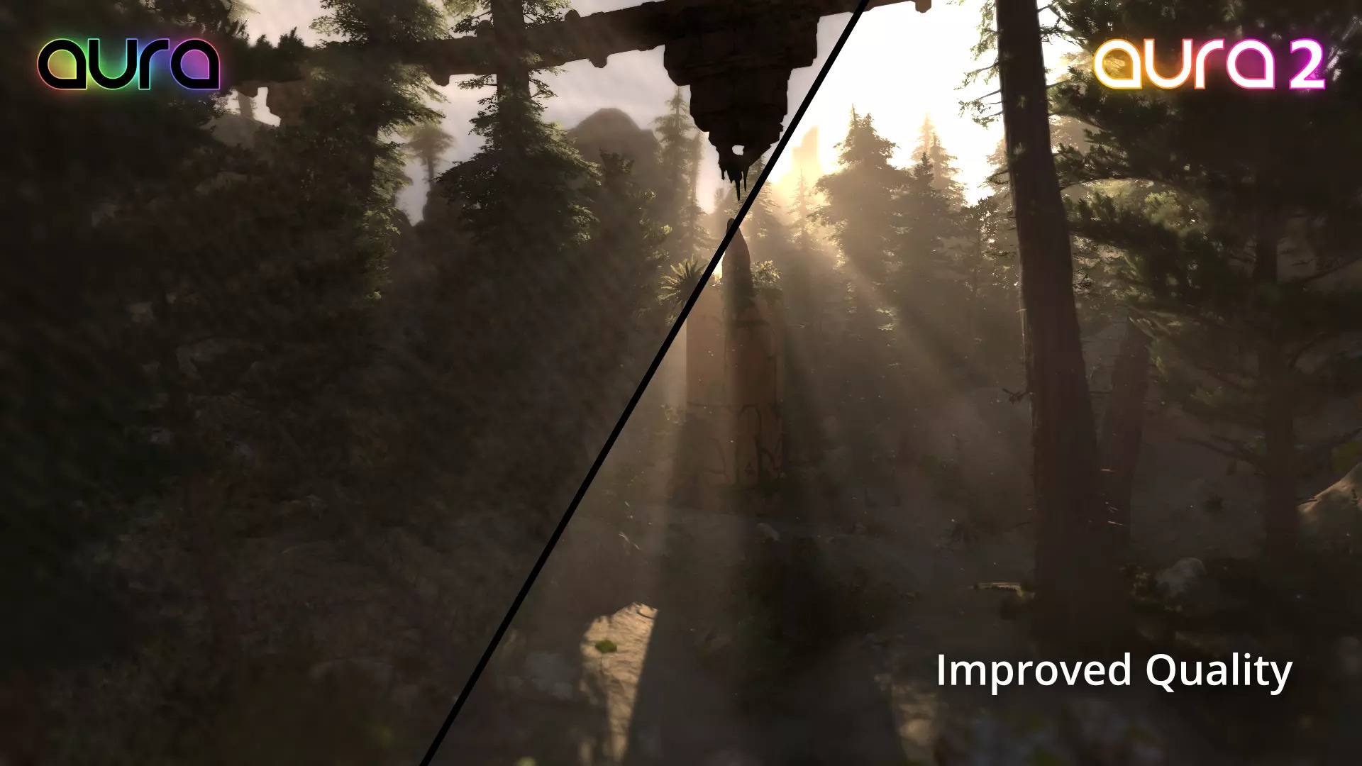 आभा 2 - विशाल प्रकाश और कोहरा