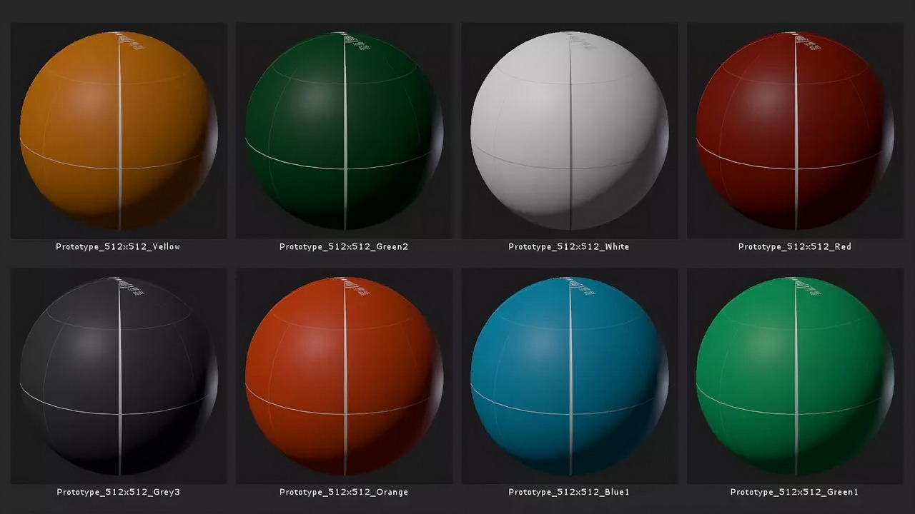 एकता में प्रोटोटाइप के लिए प्लेसहोल्डर बनावट की शक्ति।